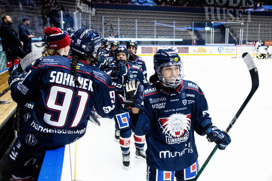 Linköpings Haruka Toko jublar