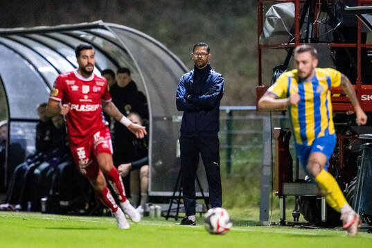 Eskilsminne IFs huvudtränare Martin Pringle