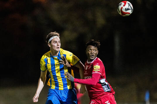 Eskilsminne IFs Johan Albin och Elfsborgs Jalal Abdullai