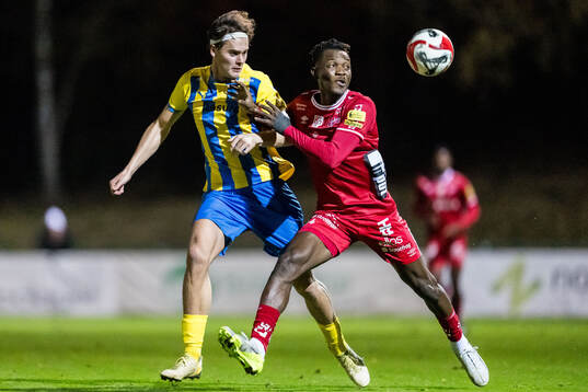 Eskilsminne IFs Johan Albin och Elfsborgs Jalal Abdullai