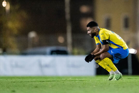 Eskilsminne IFs Yonathan Getachew deppar