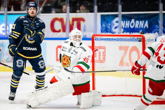 Moras målvakt Jani Lampinen