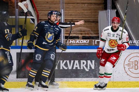 Södertäljes Viktor Liljegren jublar