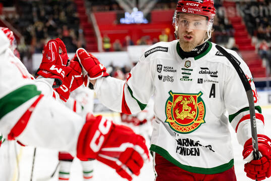 Moras Kristoffer Gunnarsson jublar