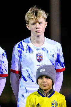Julian Gjervik Madsen of Norway at lineup