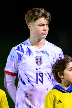 Noah Berger of Norway at lineup