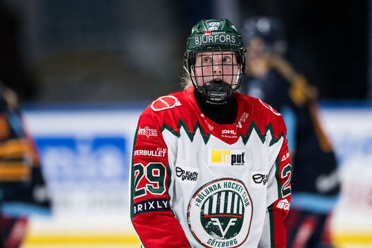 Frölundas Alva Johnsson deppar