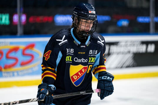 Djurgårdens Wilma Wäng-Germundsson deppar
