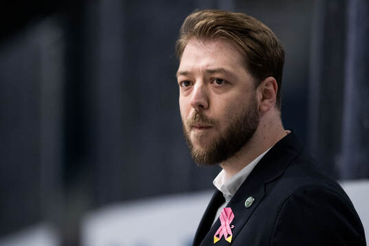 Frölundas assisterande tränare Marcus Anselm