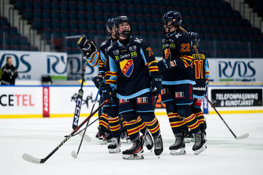 Djurgårdens Hana Haasova jublar