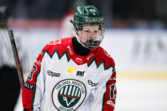 Frölundas Edit Danielsson deppar