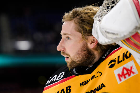 Luleås målvakt Joel Lassinantti