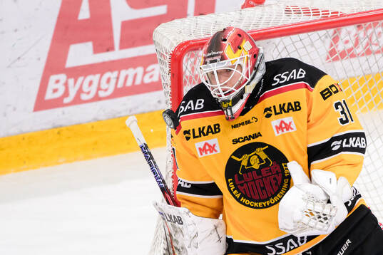 Luleås målvakt Matteus Ward