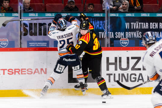 Växjös Filip Eriksson och Brynäs Hugo Lejon