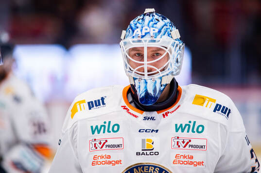 Växjös målvakt Emil Larmi