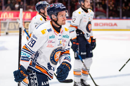 Växjös Sebastian Strandberg deppar