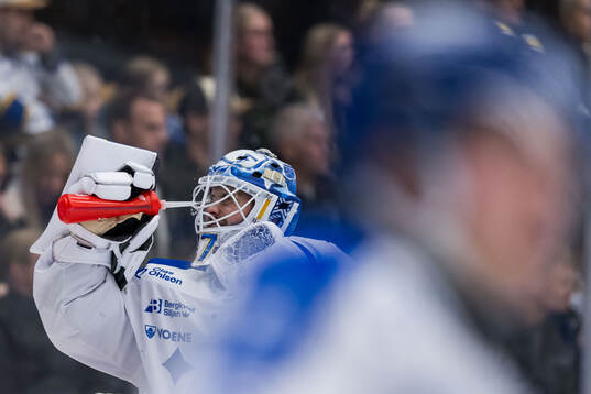 Leksands målvakt Jakob Hellsten