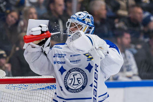 Leksands målvakt Jakob Hellsten