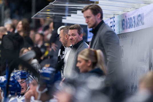 Leksands tränare Charles Berglund