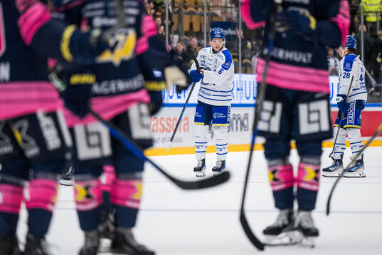 Leksands Alexander Lundqvist och Justin Glenn Kloos deppar