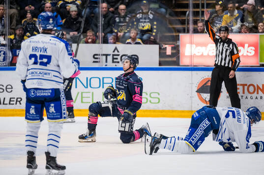 HV71s Hugo Fransson deppar
