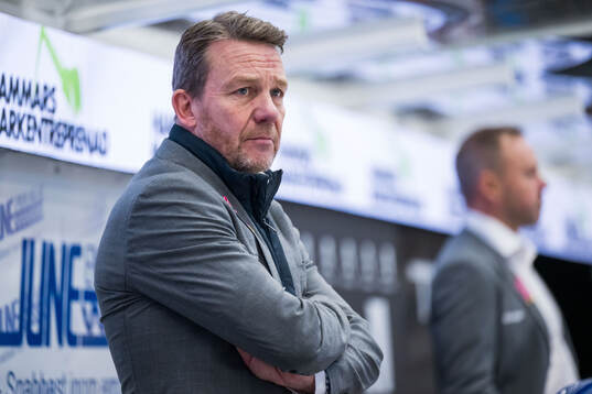 Leksands tränare Charles Berglund