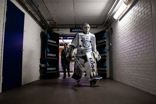 Leksands målvakt Jakob Hellsten
