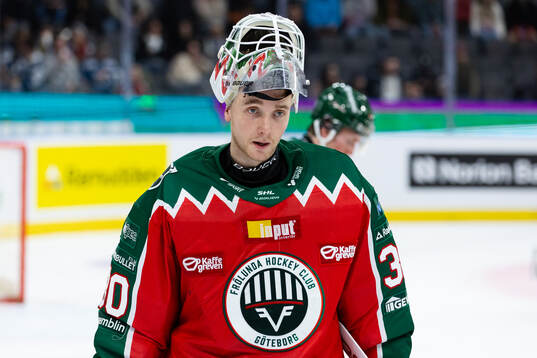 Frölundas målvakt Tobias Normann