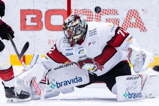 Malmö Redhawks målvakt Daniel Marmenlind
