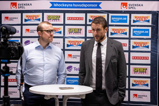 Linköpings assisterande tränare Jeff Jakobs och Malmös