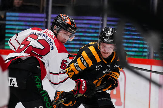 Örebros Robert Leino och Skellefteås Jonathan Pudas