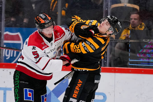 Örebros Gustav Backström och Skellefteås Michael