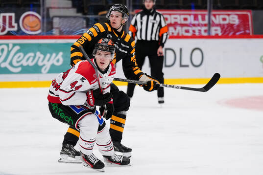 Örebros Melvin Fernström och Skellefteås Pontus Johansson