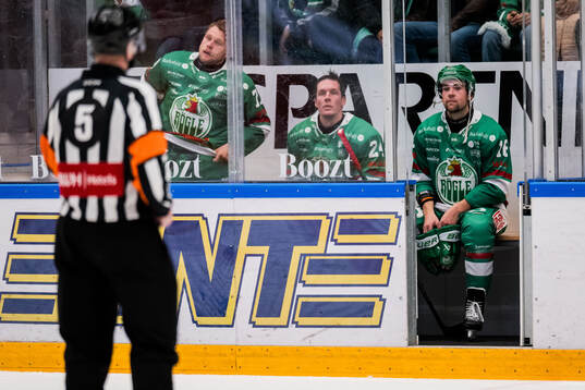 Rögles Jesper Pettersson, Mattias Göransson och Lukas