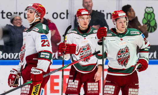 Modos Tobias Winberg och Mikkel Aagaard deppar