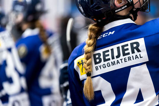 En hockeyspelare