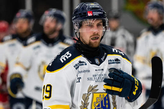 Södertäljes Hampus Harlestam deppar
