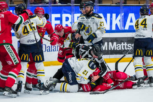Bråk mellan spelarna