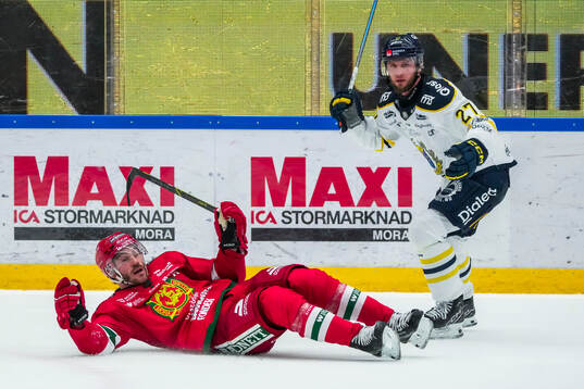 Moras Johan Persson och Södertäljes Daniel Norbe