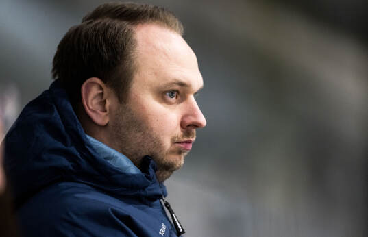 HV71s assisterande tränare Alexander Hanning