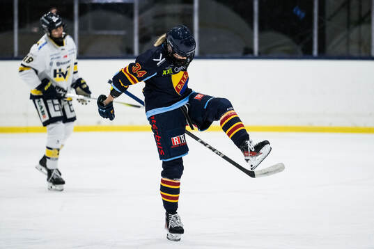 Djurgårdens Tereza Pistekova jublar
