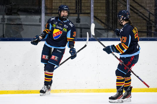 Djurgårdens Tereza Pistekova jublar