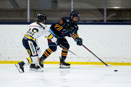 HV71s Kajsa Armborg och Djurgårdens Hana Haasova