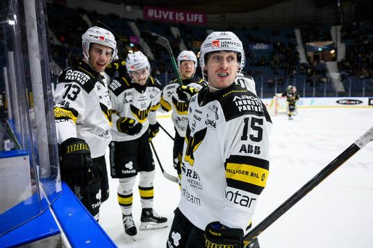 Västerås Jacob Hayhurst jublar
