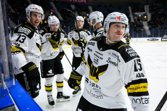 Västerås Jacob Hayhurst jublar