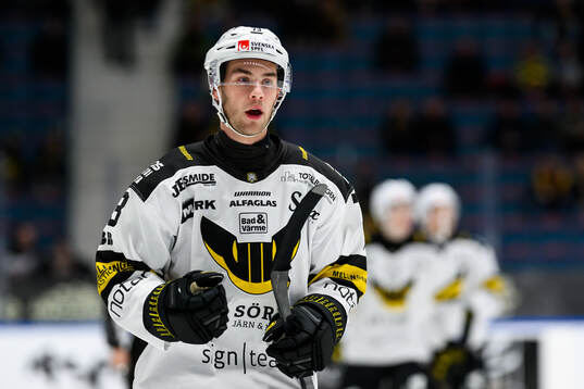 Västerås Anton Gradin jublar