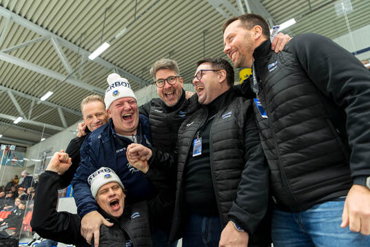 Västerbottens tränare jublar