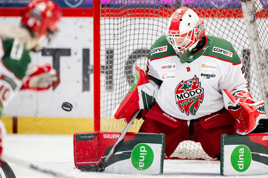 Modos målvakt Andrea Brändli