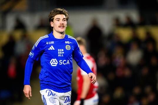 GIF Sundsvalls Johan Bengtsson jublar