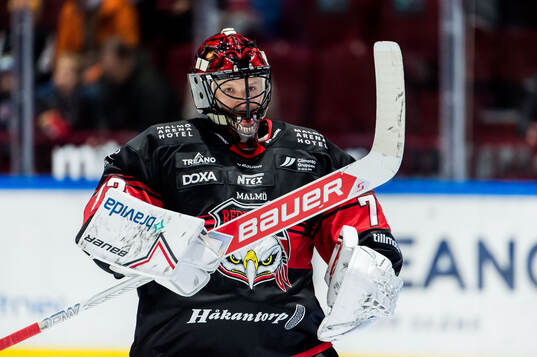 Malmö Redhawks målvakt Daniel Marmenlind